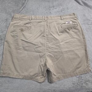 Vintage Polo Ralph Lauren Men Andrew‎ Short Classic Chino Pleated Khaki Size 42